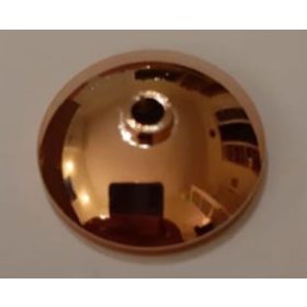   43898 | Chrome Copper Dish 3 x 3 Inverted (Radar) | Custom Chromed by BUBUL 