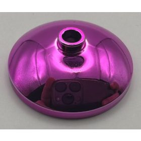   43898 | Chrome Pink Dish 3 x 3 Inverted (Radar) | Custom Chromed by BUBUL 