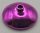 43898 | Chrome Pink Dish 3 x 3 Inverted (Radar) | Custom Chromed by BUBUL 