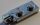44301 | Chrome Silver Hinge Plate 1 x 2 Locking with 1 Finger On End | Custom Chromed by BUBUL