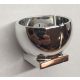 44358 | Chrome Silver Cylinder Hemisphere 2 x 2 Ball Turret Socket Base | Custom Chromed by BUBUL