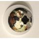 44359, 58772, 58773 | Chrome Silver Cylinder Hemisphere 3 x 3 Ball Turret | Custom Chromed by BUBUL