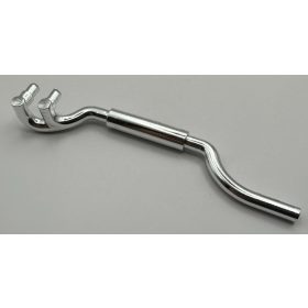   4466 Chrome Silver Vehicle, Exhaust Pipe Twin Inlet 11L Left 70972 Custom Chromed by Bubul
