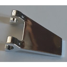   44676 | Chrome Silver Flag 2 x 2 Trapezoid | Custom Chromed by BUBUL