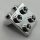 44728, 92411, 21712 | Chrome Silver Bracket 1 x 2 - 2 x 2 | Custom Chromed by Bubul