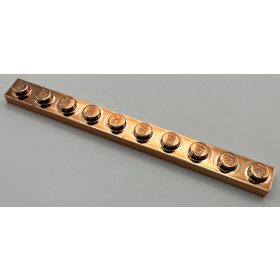 4477 Chrome Copper Plate 1 x 10  Custom chromed by BUBUL