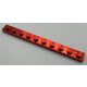 4477 Chrome RED Plate 1 x 10 Custom chromed by Bubul