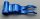 4495 | Chrome Blue Flag 4 x 1 Wave Right | Custom Chromed by Bubul