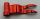 4495 | Chrome RED Flag 4 x 1 Wave Right | Custom Chromed by Bubul