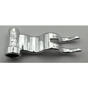   4495 | Chrome Silver Flag 4 x 1 Wave Right | Custom Chromed by Bubul