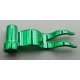 4495 | Chrome Green Flag 4 x 1 Wave Right | Custom Chromed by Bubul