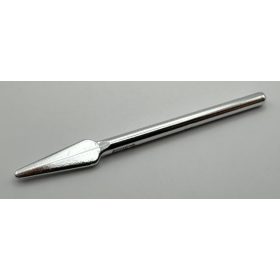   4497 Chrome Silver Minifig, Weapon Pike   Spear   or 4497u or 93789 or 32373  Chromed by BUBUL