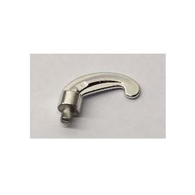   Chrome Silver Minifig, Plume Feather Small   Part:4502a chromed by Bubul