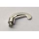 Chrome Silver Minifig, Plume Feather Small   Part:4502a chromed by Bubul