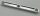4586 Chrome Silver Technic, Link 1 x 9 with 3 Holes Custom Chromed by Bubul