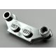 4590 - Chrome Silver Plate, Modified 1 x 4 Offset - Custom Chromed by BUBUL