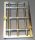 4611 | Chrome Silver Door 1 x 6 x 7 Barred | Custom Chromed by BUBUL