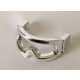 Chrome Silver Minifig, Visor Snow Goggles  Part: 46304 Custom Chromed by BUBUL