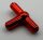 4697 | Chrome Red Pneumatic T Piece New Style (T Bar) | Custom Chromed by Bubul