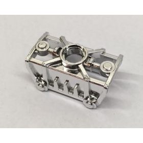   472990 | Chrome Silver Bionicle Toa Metru Knee Cover | Custom Chromed by BUBUL
