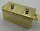 4738, 80835 | Chrome GOLD Container, Treasure Chest with Slots in Back and (Same Color) Flat Lid | Custom Chromed by Bubul