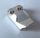 47456 | Chrome Silver Brick, Modified 2 x 3 x 2/3 Two Studs, Wing End | Custom Chromed by BUBUL