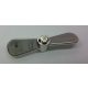Chrome Silver Propeller 2 Blade Twisted  Part: 4745  Custom Chromed by Bubul