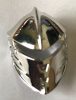 47471 | Chrome Silver Large Figure Visor, Jayko | Custom Chromed By BUBUL