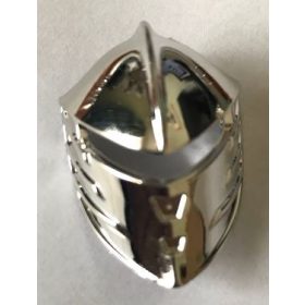   47471 | Chrome Silver Large Figure Visor, Jayko | Custom Chromed By BUBUL