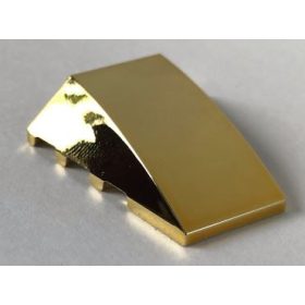   47753 Chrome GOLD Wedge 4 x 4 No Top Studs Custom Chromed by BUBUL
