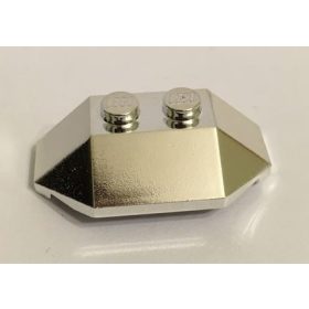  Chrome Silver Wedge 2 x 4 Triple  47759 Custom Chromed by BUBUL