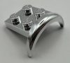 49097 Chrome Silver Vehicle, Mudguard 3 x 3 x 1 with Arch Round Custom chromed by BUBUL