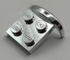 49097 Chrome Silver Vehicle, Mudguard 3 x 3 x 1 with Arch Round Custom chromed by BUBUL