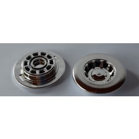   Chrome Silver Wheel Cover 10 Spoke Inset  49098 Custom Chromed by BUBUL