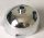 49308 | Chrome Silver Brick, Round 3 x 3 x 1 1/3 Dome Top - Open Stud | Custom Chromed by BUBUL
