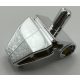 49700 | Crane Grab Jaw with Axle and Pin Hole | Custom Chromed by Bubul