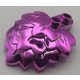 5058 | Chrome Pink Plant Plate, Round 1 x 2 with Layered Leaves  |  Custom Chromed by BUBUL
