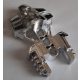 50919 | Chrome Silver Bionicle Foot Toa Hordika | Custom Chromed by BUBUL