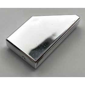   5091 | Tile, Modified 1 x 2 Wedge Left Custom Chromed by Bubul