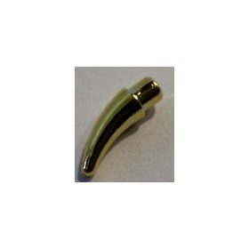   53451 | Chrome Gold Barb Small (Helmet Horn) | Custom Chromed by Bubul