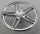 54086 | Chrome Silver Wheel Cover 5 Spoke without Center Stud - 35mm D. - for Wheels 54087, 56145, 44292, 54086 | Custom Chromed by Bubul