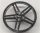 54086 | Chrome Titan Wheel Cover 5 Spoke without Center Stud - 35mm D. - for Wheels 54087, 56145, 44292, 54086 | Custom Chromed by Bubul
