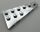 54383 | Chrome Silver Wedge, Plate 6 x 3 Right | Custom Chromed by BUBUL