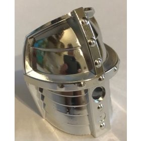   54936 | Chrome Silver arge Figure Armor, Shoulder - Ridged (Knights Kingdom II) | Custom Chromed By BUBUL