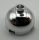 553, 30367 | Chrome Silver Brick, Round 2 x 2 Dome Top - Undetermined Stud and Bottom Type | Custom Chromed by Bubul