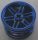 56145 | Chrome Blue Wheel 30.4mm D. x 20mm with No Pin Holes and Reinforced Rim | Custom Chromed by Bubul