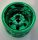 56145 | Chrome Green Wheel 30.4mm D. x 20mm with No Pin Holes and Reinforced Rim | Custom Chromed by Bubul