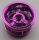56145 | Chrome Pink Wheel 30.4mm D. x 20mm with No Pin Holes and Reinforced Rim | Custom Chromed by Bubul