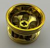 5650 | Wheel 30.4mm D. x 20mm with 5 Holes for Lamborghini | Custom Chromed by BUBUL