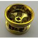 5650 | Wheel 30.4mm D. x 20mm with 5 Holes for Lamborghini | Custom Chromed by BUBUL